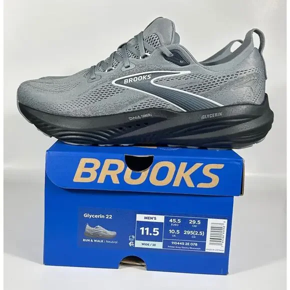 Brooks Glycerin 22 β Menβs 11.5 Wide (2E) β Brand New - Picture 2 of 10